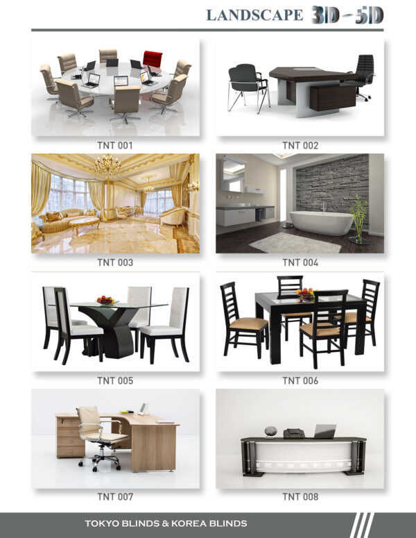 Rèm Cuốn In Tranh chủ đề: Nội Thất - Ảnh 3