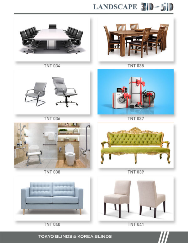 Rèm Cuốn In Tranh chủ đề: Nội Thất - Ảnh 7