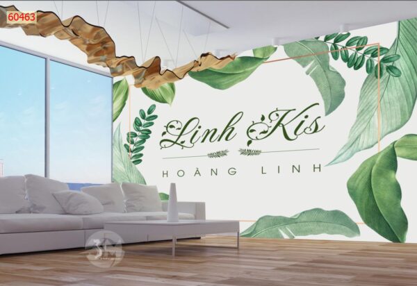Rèm Cuốn In Tranh chủ đề: Hạc - Cây Nhiệt Đới - Ảnh 39