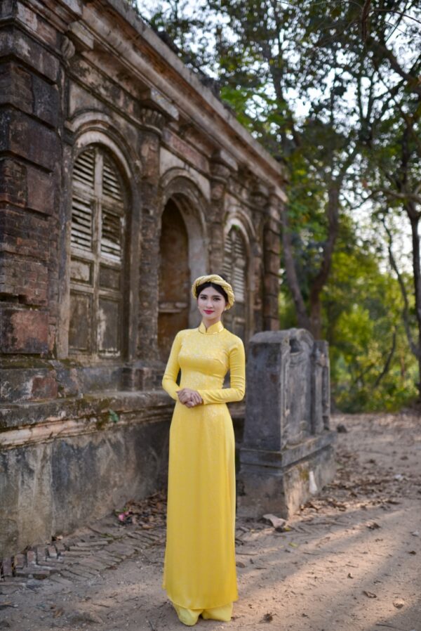 Rèm Cuốn In Tranh chủ đề: Áo Dài - Ảnh 2