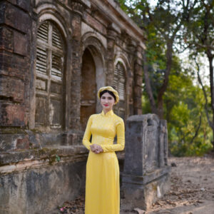 Rèm Cuốn In Tranh chủ đề: Áo Dài