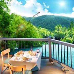 Rèm Cuốn In Tranh chủ đề: Cửa Sổ