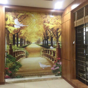 Rèm Cuốn In Tranh chủ đề:  Sơn Thủy
