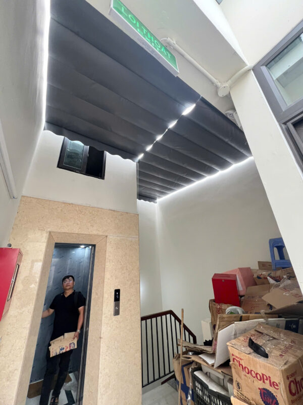 Rèm Bạt Xếp Lớp - Ảnh 2