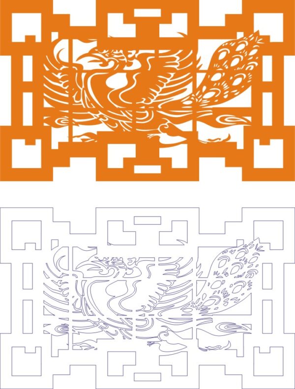 Rèm Cuốn In Tranh chủ đề: Họa Tiết - Ảnh 200